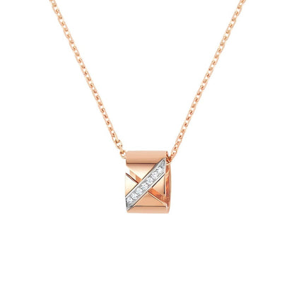 [Rose Jewels]LIENS EVIDENCE DIAMOND NECKLACE