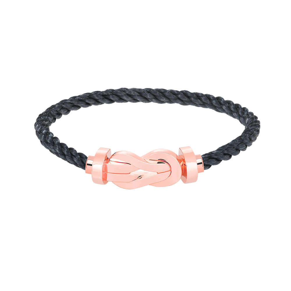 [Rose Jewels]CHANCE LARGE 8 FIGURE BUCKLE NO DIAMOND BRACELET ROSE GOLD