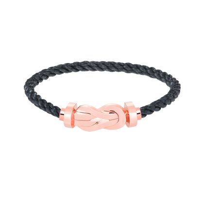 [Rose Jewels]CHANCE LARGE 8 FIGURE BUCKLE NO DIAMOND BRACELET ROSE GOLD