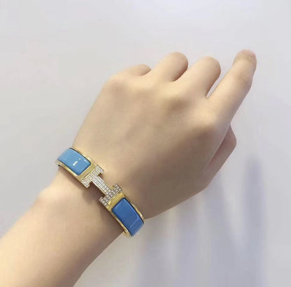 [Rose Jewels]H CLOUD BLUE BRACELET GOLD DIAMOND