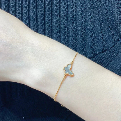 [ROSE]BUTTERFLY DARK MOP BUTTERFLY BRACELET