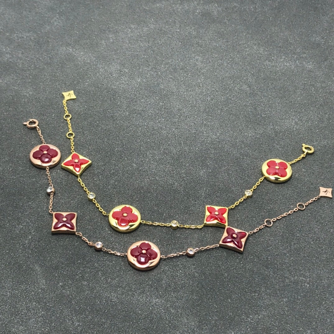 [Rose Jewels]STAR AND SUN CARNELIAN 4 MOTIFS 3 DIAMONDS