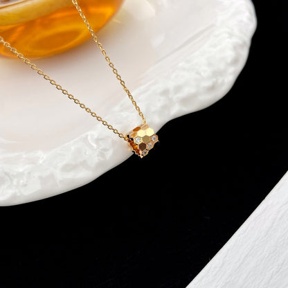 [Rose Jewels]BEE MINI PEDANT DIAMOND NECKLACE