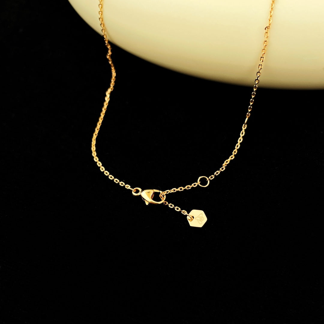 [Rose Jewels]BEE MINI PEDANT DIAMOND NECKLACE