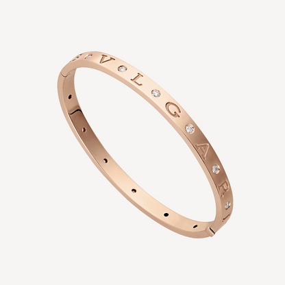 [Rose Jewels]ZERO 1 PINK GOLD 12 DIAMONDS BRACELET