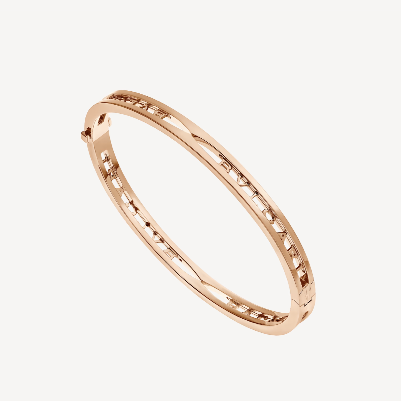 [Rose Jewels]ZERO 1 SPIRAL LOGO PINK GOLD BRACELET