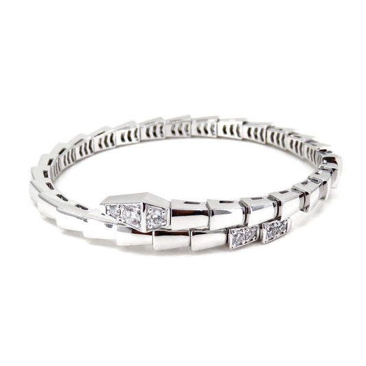 [Rose Jewels]SERPENTI BRACELET DIAMONDS SILVER