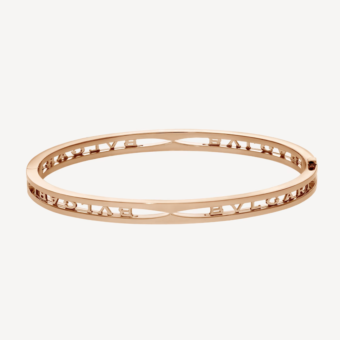 [Rose Jewels]ZERO 1 SPIRAL LOGO PINK GOLD BRACELET