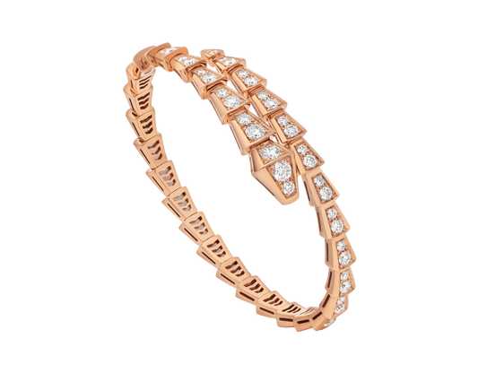 [Rose Jewels]SERPENTI BRACELET 6.8MM PINK GOLD DIAMOND