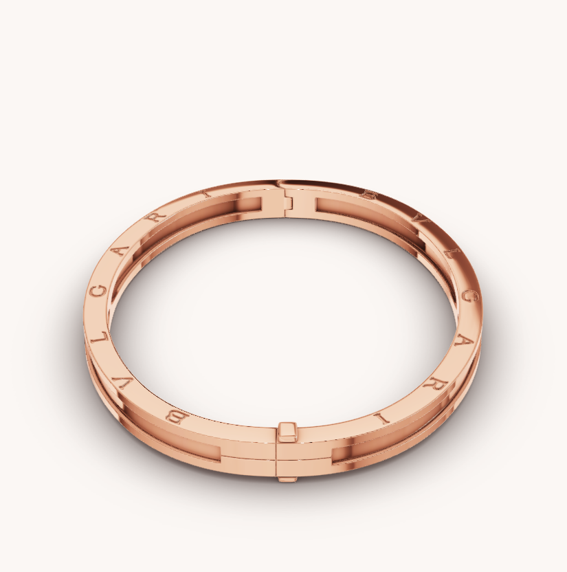 [Rose Jewels]ZERO 1 SPIRAL PINK GOLD BRACELET