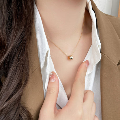 [Rose Jewels]BEE MINI PEDANT DIAMOND NECKLACE