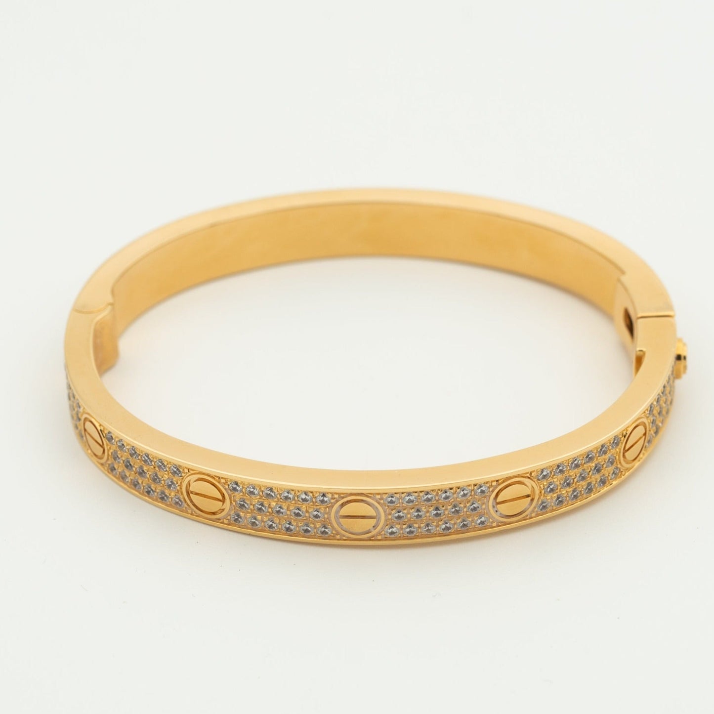 [Rose Jewels]LOVE BRACELET 6.1MM DIAMOND-PAVED