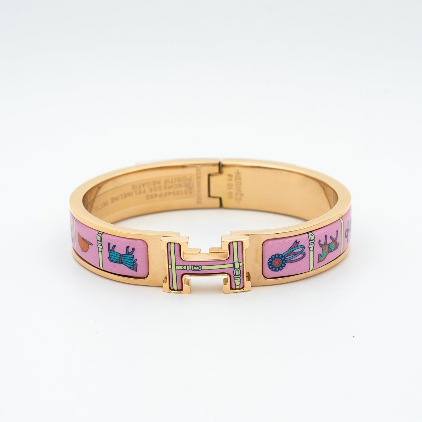 [Rose Jewels]H PINK GOLD BRACELET PINK CERAMIC