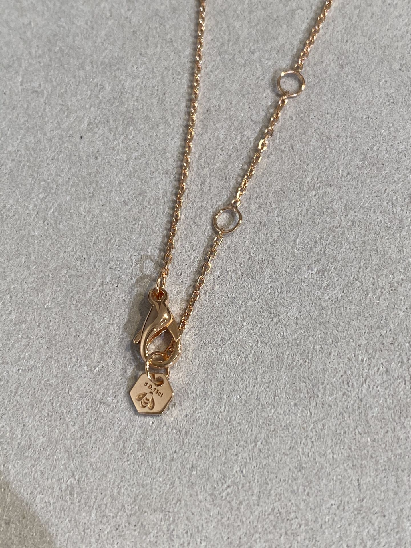 [Rose Jewels]BEE LOVE DIAMOND NECKLACE