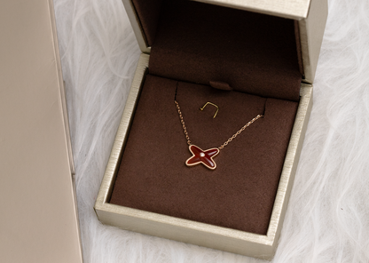 [Rose Jewels]JEUX DE NECKLACE 1 DIAMOND