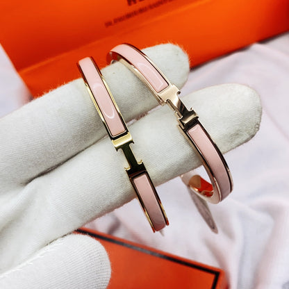 [Rose Jewels]CLASSIC HM CLIC  PINK 8MM ENAMEL BRACELET