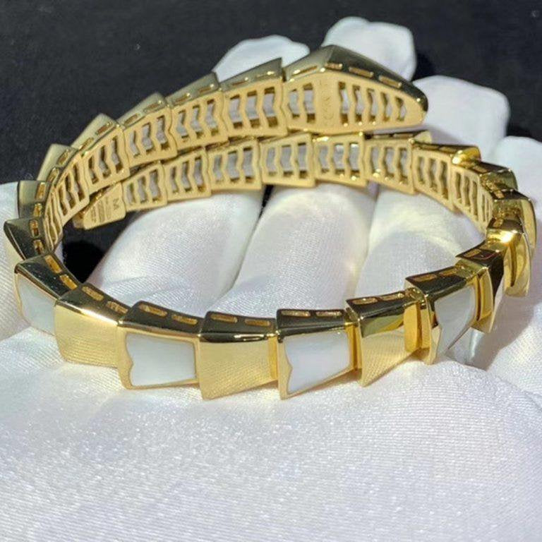 [Rose Jewels]SERPENTI BRACELET MOP GOLD