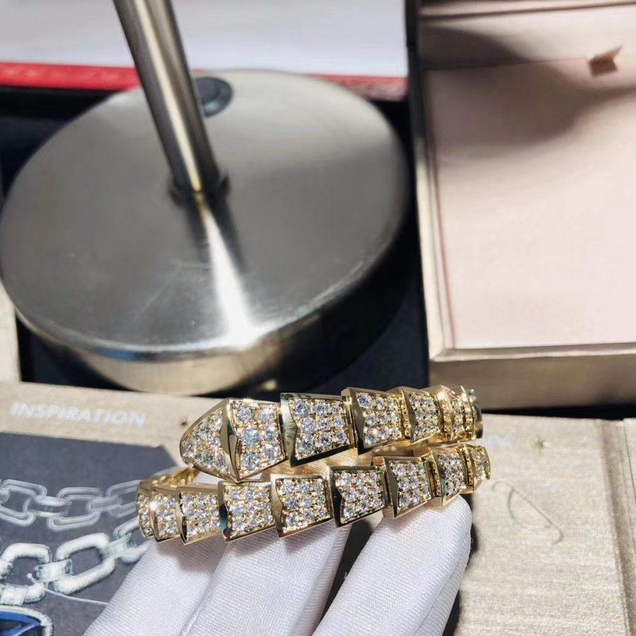 [Rose Jewels]SERPENTI BRACELET 8MM GOLD DIAMOND