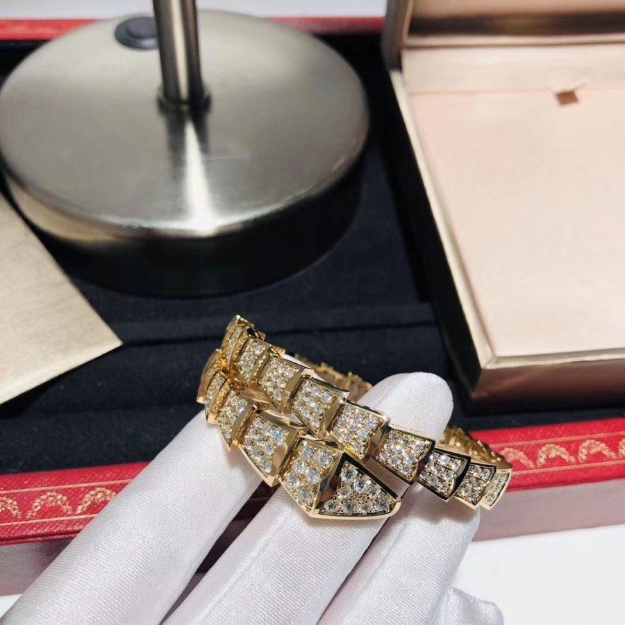 [Rose Jewels]SERPENTI BRACELET 8MM GOLD DIAMOND