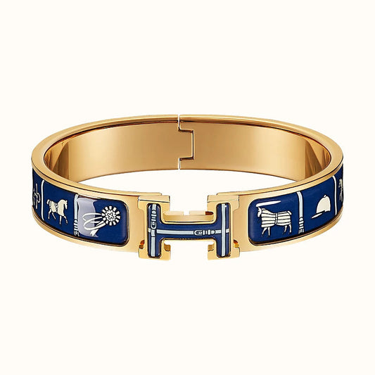 [Rose Jewels]H COUVERTURES DARK BLUE BRACELET