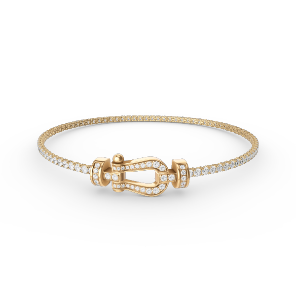 [Rose Jewels]FORCE  HORSESHOE  DIAMOND TENNIS BRACELET