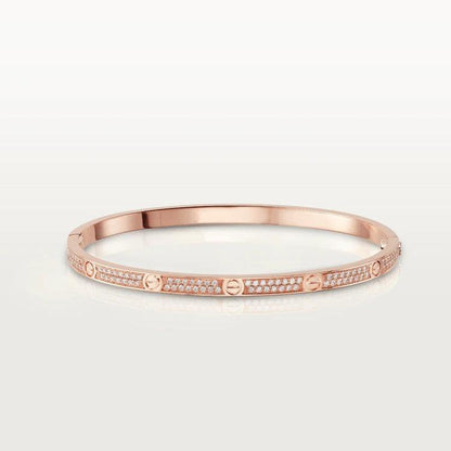 [Rose Jewels]LOVE BRACELET 3.65MM DIAMOND-PAVED