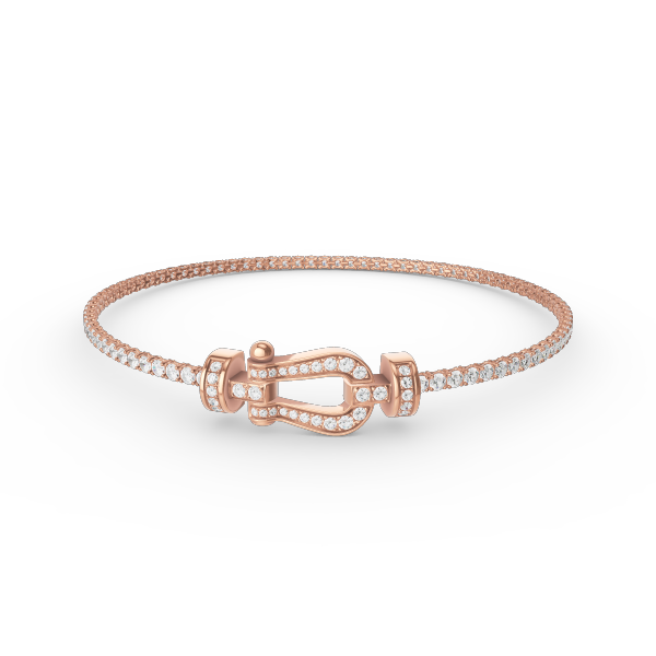 [Rose Jewels]FORCE  HORSESHOE  DIAMOND TENNIS BRACELET