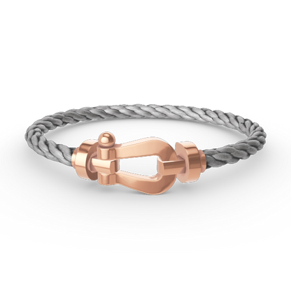 [Rose Jewels]FORCE LARGE HORSESHOE NO DIAMOND BRACELET ROSE GOLD