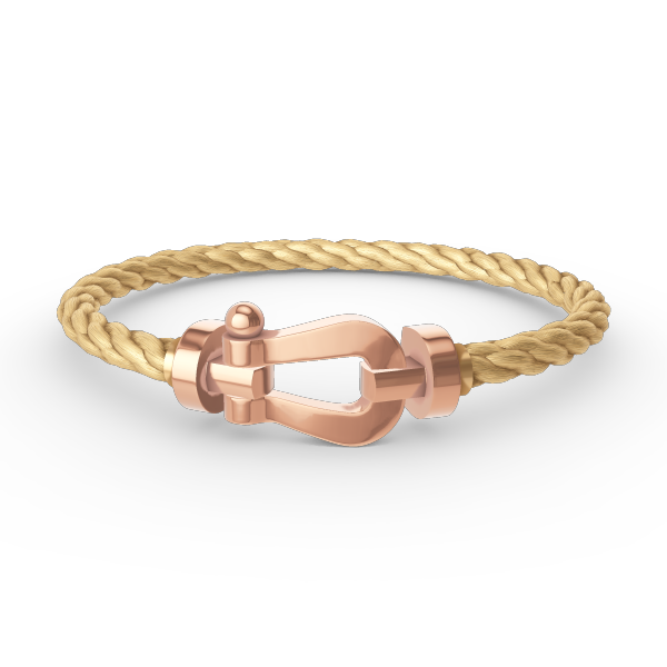 [Rose Jewels]FORCE LARGE HORSESHOE NO DIAMOND BRACELET ROSE GOLD