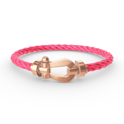 [Rose Jewels]FORCE LARGE HORSESHOE NO DIAMOND BRACELET ROSE GOLD