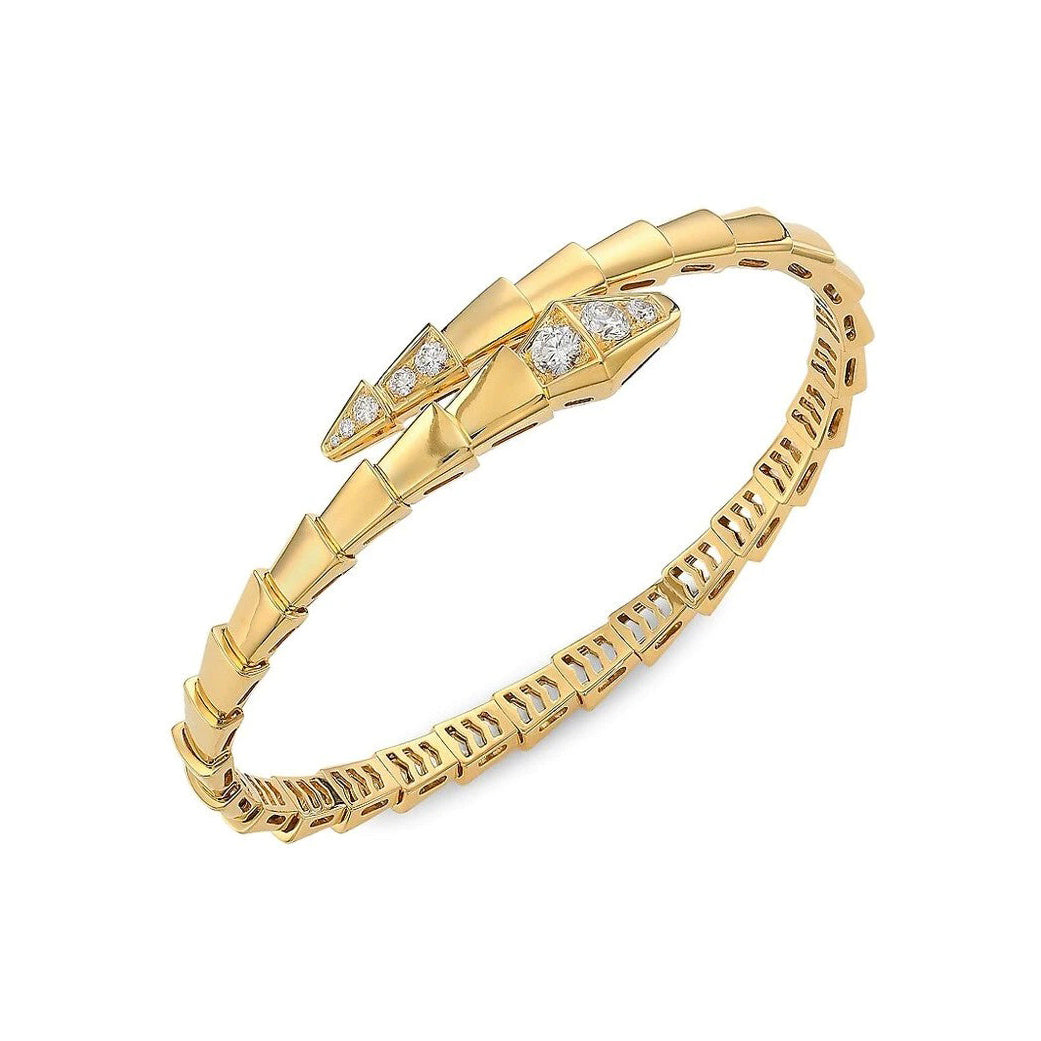 [Rose Jewels]SERPENTI BRACELET DIAMONDS PINK GOLD