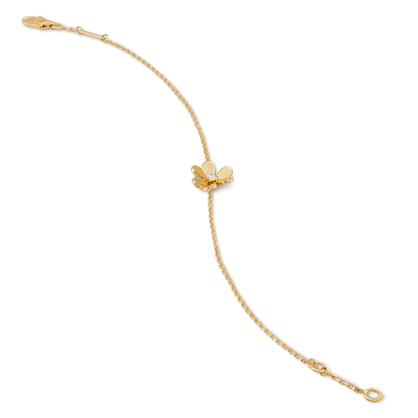 [ROSE]FRIVOLE GOLD FLOWER BRACELET