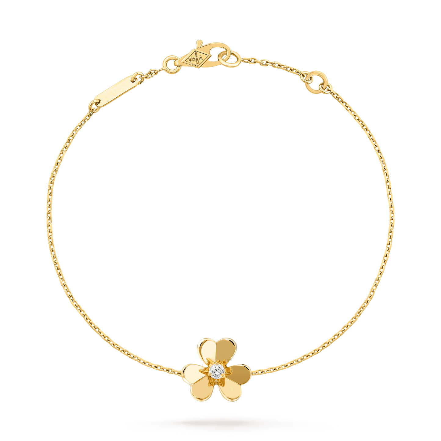 [ROSE]FRIVOLE GOLD FLOWER BRACELET