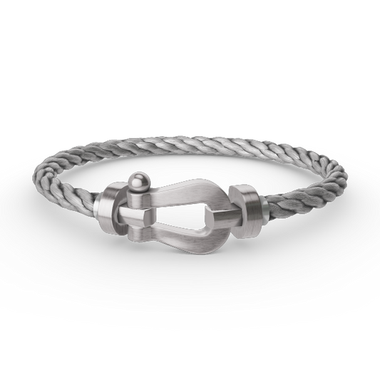 [Rose Jewels]FORCE LARGE HORSESHOE NO DIAMOND BRACELET SILVER