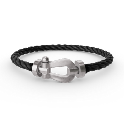 [Rose Jewels]FORCE LARGE HORSESHOE NO DIAMOND BRACELET SILVER